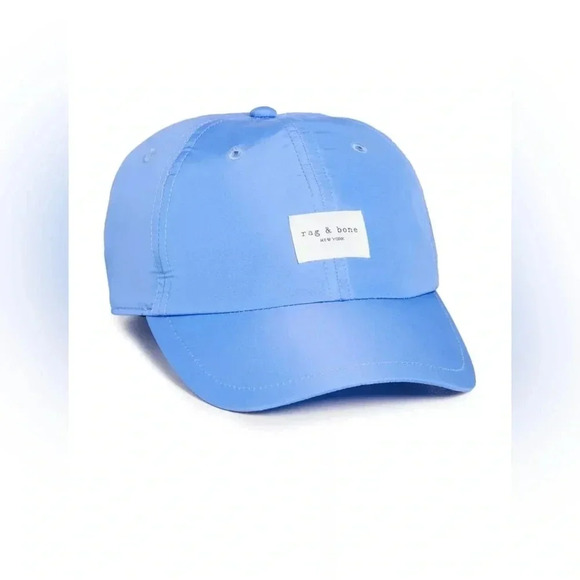 rag & bone Accessories - rag & bone Women's Addison Baseball Cap, Rtroblu, Blue, One Size NWOT